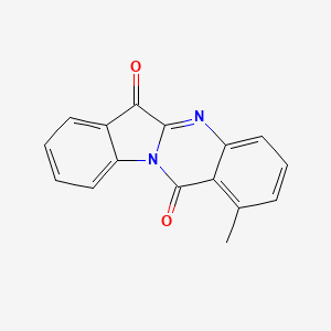 1-Methylindolo[2,1-b]quinazoline-6,12-dione