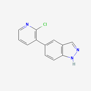 5-(2-chloropyridin-3-yl)-1H-indazole