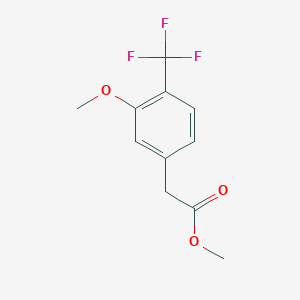 Methyl 2-(3-methoxy-4-(trifluoromethyl)phenyl)acetate