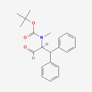 (1-Formyl-2,2-diphenyl-ethyl)-methyl-carbamic acid tert-butyl ester