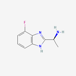 (S)-1-(7-fluoro-1H-benzo[d]imidazol-2-yl)ethanamine