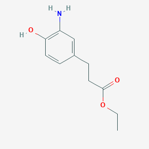 Ethyl 3-(3-amino-4-hydroxyphenyl)propionate