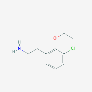 (3-Chloro-2-isopropoxybenzyl)methylamine