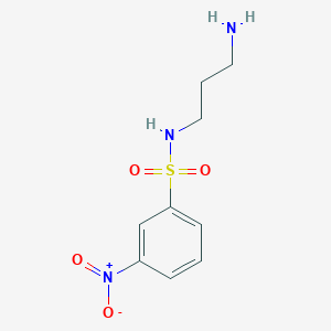 N-(3-amino-propyl)-3-nitro-benzenesulfonamide