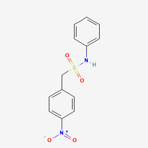 4-Nitro-N-phenylbenzenemethanesulphonamide
