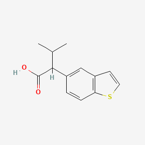 alpha-Isopropylbenzo(b)thiophene-5-acetic acid