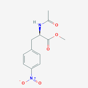 molecular formula C12H14N2O5 B8389784 Nalpha-Acetyl-p-Nitro-D-Phenylalanine Methyl Ester 