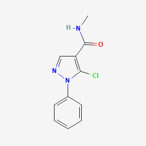 5-chloro-N-methyl-1-phenylpyrazole-4-carboxamide