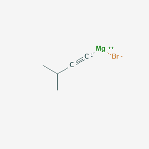 molecular formula C5H7BrMg B8389854 3-Methyl-1-butynyl magnesium bromide 