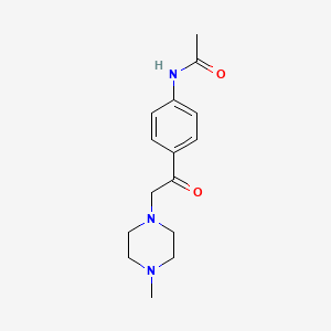 2-(4-Methylpiperazin-1-yl)-1-(4-acetylamino-phenyl)-ethanone