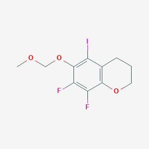 7,8-Difluoro-5-iodo-6-methoxymethoxychroman