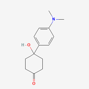 4-(4-Dimethylamino-phenyl)-4-hydroxy-cyclohexanone
