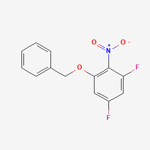 2-Benzyloxy-4,6-difluoronitrobenzene