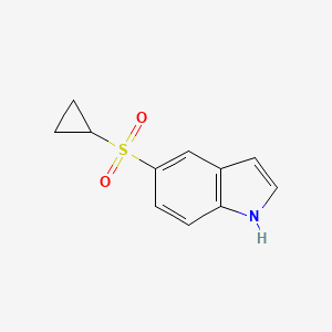 5-(Cyclopropylsulfonyl)-1H-indole