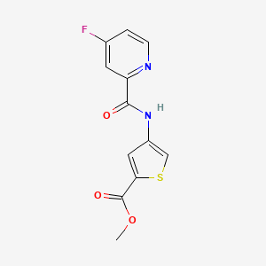 Methyl 4-(4-fluoropicolinamido)thiophene-2-carboxylate