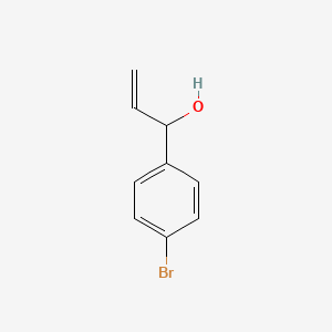 molecular formula C9H9BrO B8390399 1-(4-Bromophenyl)prop-2-en-1-ol CAS No. 58824-56-9