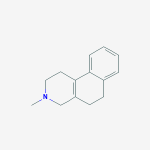 1,2,3,4,5,6-Hexahydro-3-methylbenz[f]isoquinoline