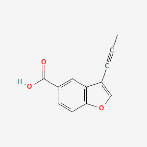 3-Prop-1-ynyl-1-benzofuran-5-carboxylic acid