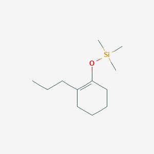 Trimethyl(2-propylcyclohex-1-enyloxy)silane