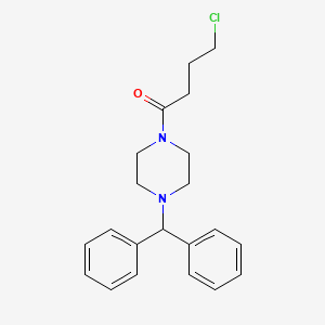 1-(4-Chlorobutyryl)-4-diphenylmethylpiperazine