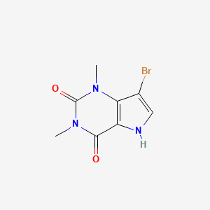 1,3-Dimethyl-7-bromopyrrolo[3,2-d]pyrimidine-2,4-dione