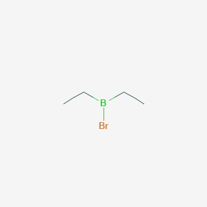 molecular formula C4H10BBr B8390727 Bromodiethylborane 