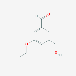 3-Ethoxy-5-hydroxymethyl-benzaldehyde
