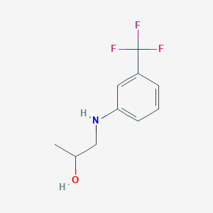 N-(beta-hydroxypropyl)-3-trifluoromethyl-aniline