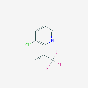 Pyridine, 3-chloro-2-[1-(trifluoromethyl)ethenyl]-