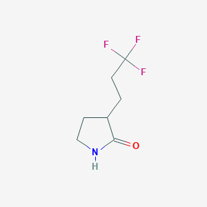 3-(3,3,3-Trifluoropropyl)pyrrolidin-2-one