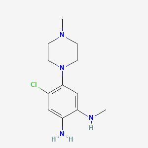 5-Chloro-2-methylamino-4-(4-methyl-piperazin-1-yl)-aniline