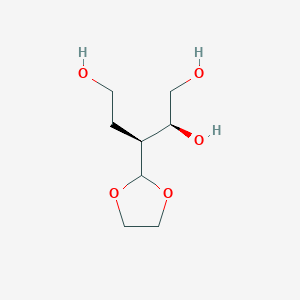 (2S,3S)-3-[1,3]dioxolan-2-ylpentane-1,2,5-triol