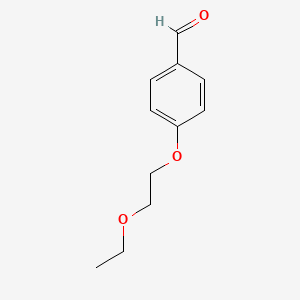 molecular formula C11H14O3 B8391169 4-(2-Ethoxyethoxy)benzaldehyde 