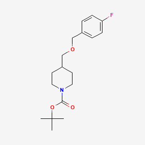1-t-Butoxycarbonyl-4-(4-fluorobenzyloxymethyl)piperidine