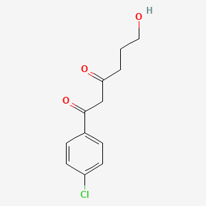 1-(4-Chlorophenyl)-6-hydroxyhexan-1,3-dione