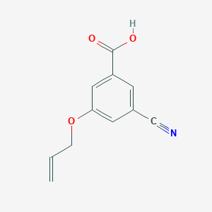 3-Allyloxy-5-cyanobenzoic acid