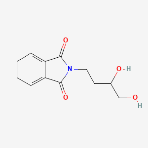 molecular formula C12H13NO4 B8392006 2-(3,4-Dihydroxybutyl)isoindoline-1,3-dione 