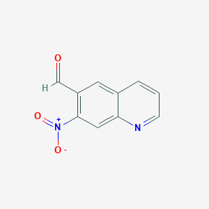 7-Nitroquinoline-6-carbaldehyde