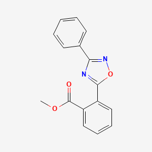 Methyl 2-(3-phenyl-1,2,4-oxadiazol-5-yl)benzoate