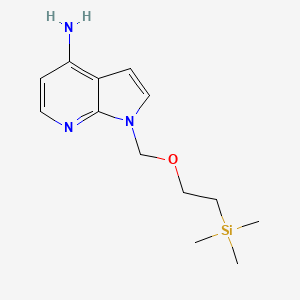 4-Amino-1-[2-(trimethylsilyl)ethoxymethyl]pyrrolo[2,3-b]pyridine