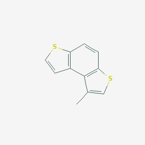 molecular formula C11H8S2 B083925 1-Methylthieno[3,2-e][1]benzothiole CAS No. 13640-86-3