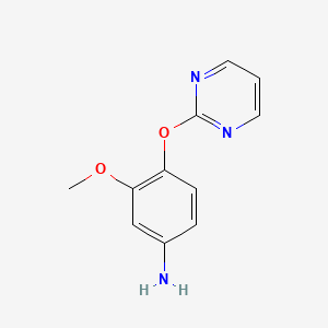3-Methoxy-4-(pyrimidin-2-yloxy)aniline