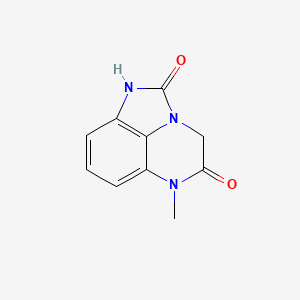 6-Methyl-4H-imidazo[1,5,4-de]quinoxaline-2,5(1H,6H)-dione