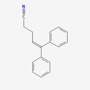 5,5-Diphenylpent-4-enenitrile