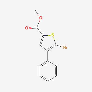 Methyl 5-bromo-4-phenylthiophene-2-carboxylate