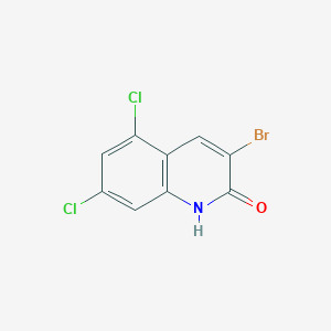 3-bromo-5,7-dichloro-2(1H)-quinolone