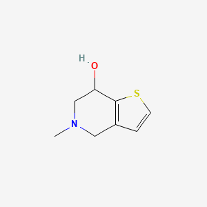 5-Methyl-4,5,6,7-tetrahydrothieno[3,2-c]pyridin-7-ol