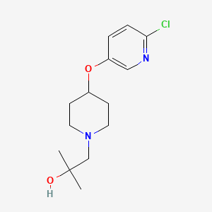 1-(4-((6-Chloropyridin-3-yl)oxy)piperidin-1-yl)-2-methylpropan-2-ol
