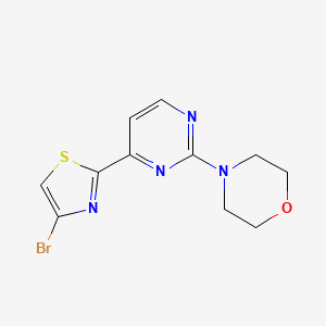 4-[4-(4-Bromo-thiazol-2-yl)-pyrimidin-2-yl]-morpholine