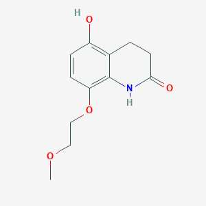 5-Hydroxy-8-(2-methoxyethoxy)-3,4-dihydrocarbostyril